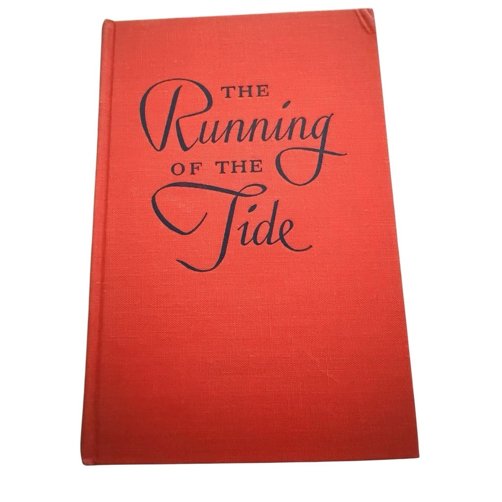 1948 The Running of the Tide Esther Forbes First Edition Houghton Mifflin HC